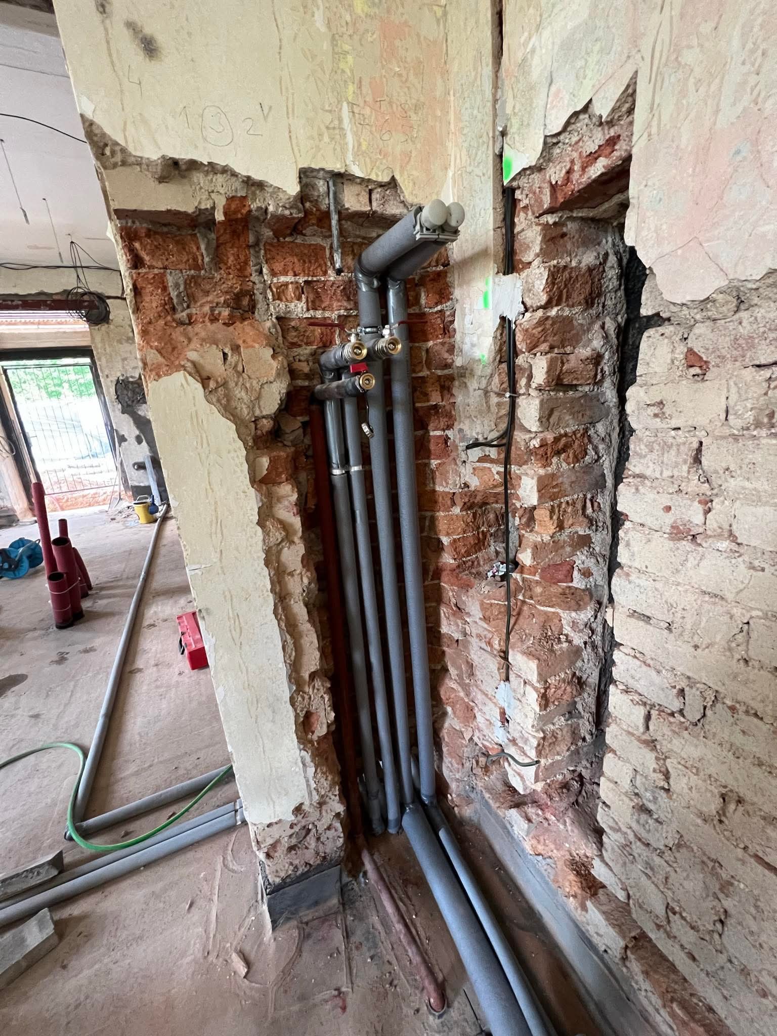 Nové Rozvody Vody ve Zdivu