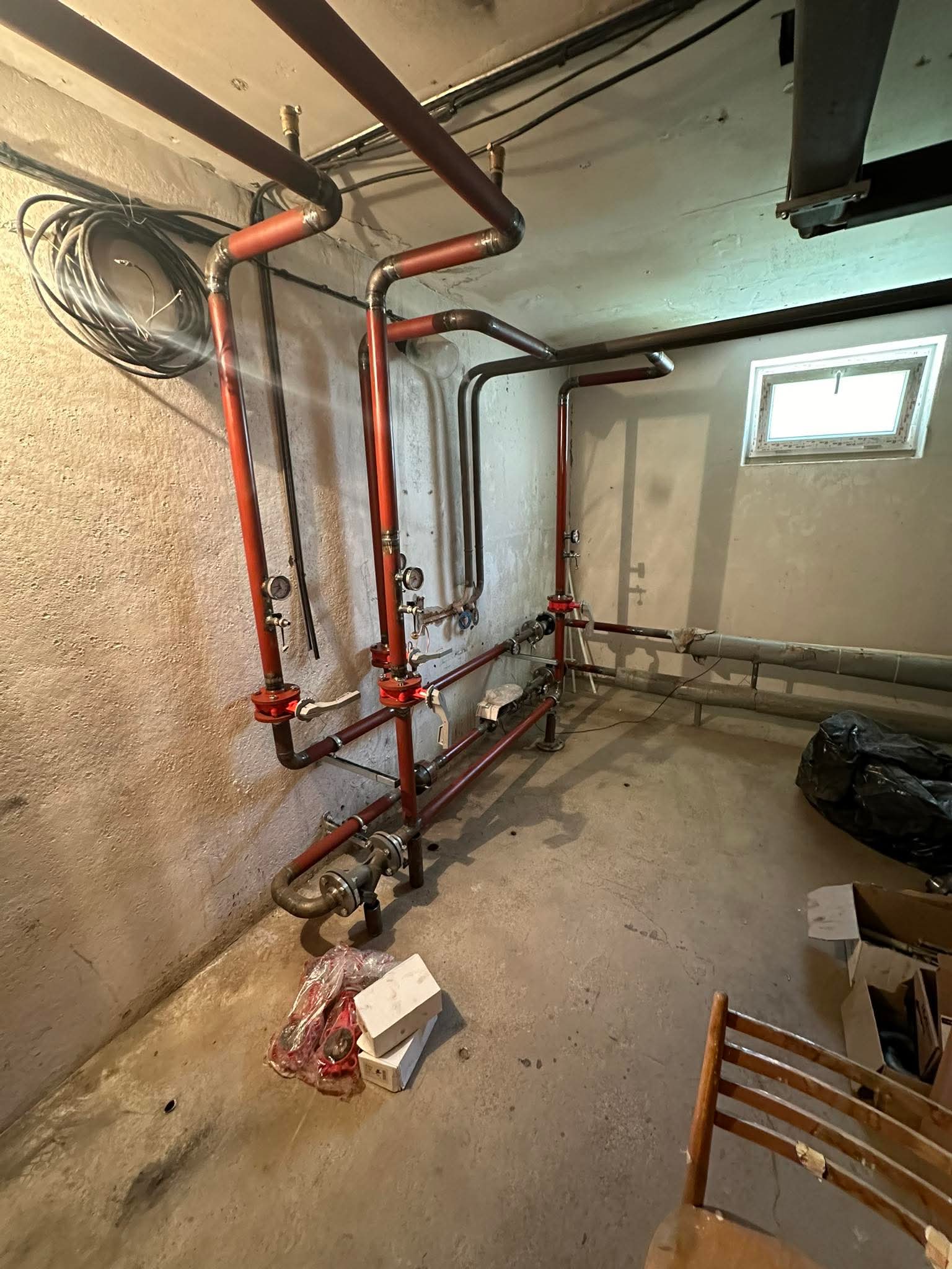 Ocelové Rozvody Topení – Rekonstrukce